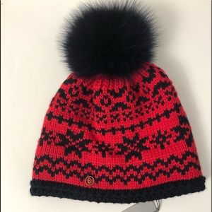 Bogner Fire And Ice Kaira Ski Hat With Real Fur
